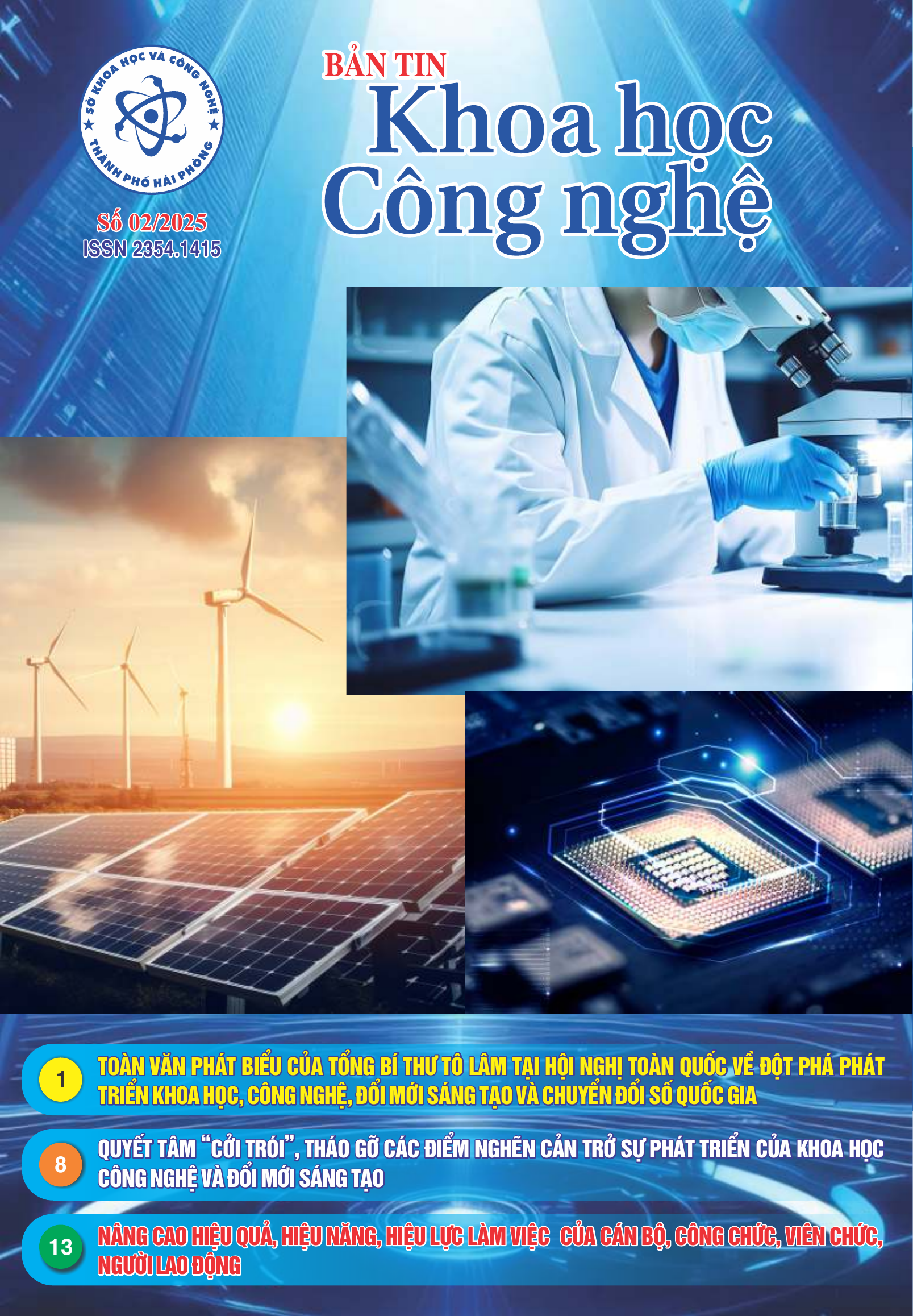 Bản tin Khoa học Công nghệ số 02/2025