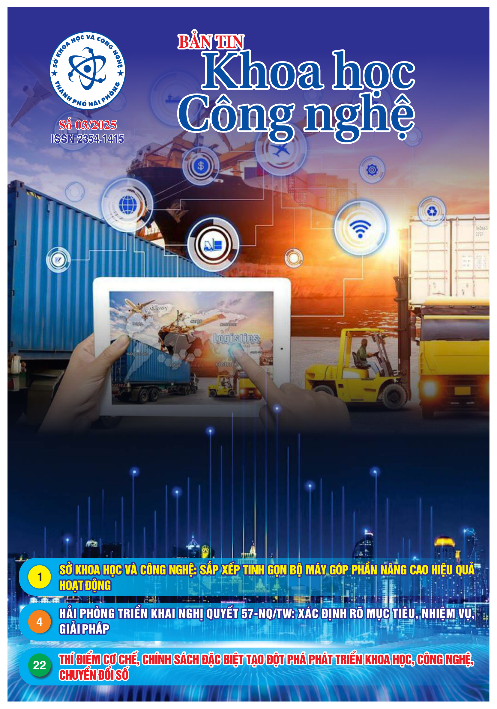 Bản tin Khoa học & Công nghệ số 03/2025