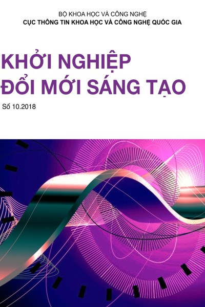 Khởi nghiệp đổi mới sáng tạo, số 10.2018