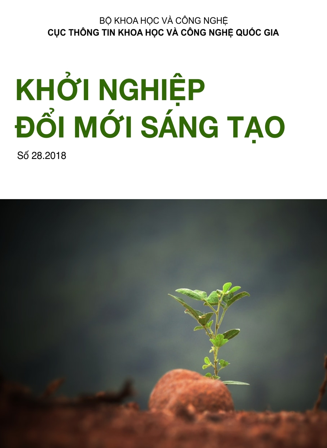 Khởi nghiệp đổi mới sáng tạo, số 28.2018