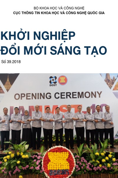 Khởi nghiệp đổi mới sáng tạo, số 39.2018