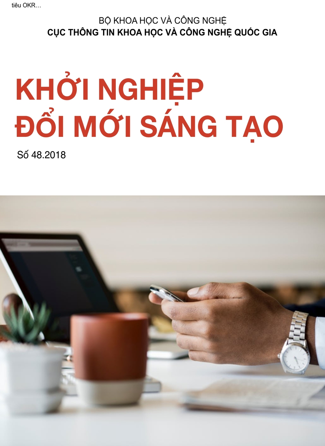 Khởi nghiệp đổi mới sáng tạo, số 48.2018