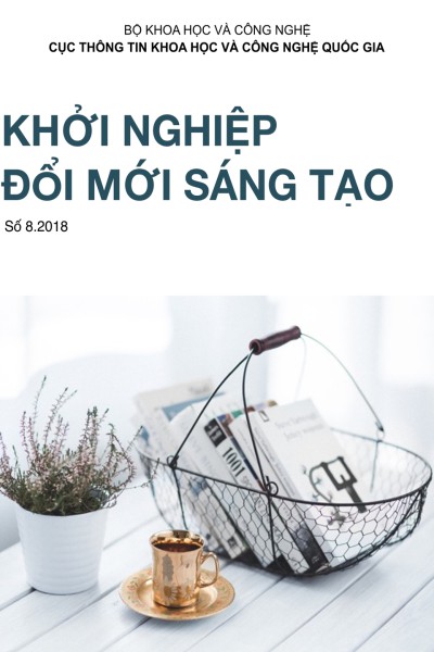 Khởi nghiệp đổi mới sáng tạo, số 8.2018