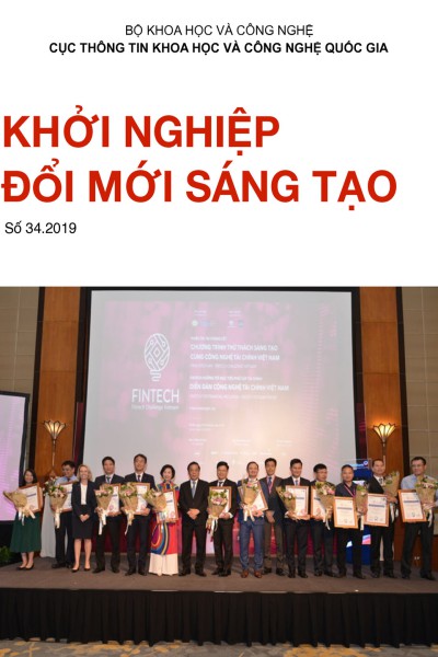 Khởi nghiệp đổi mới sáng tạo, số 34.2019