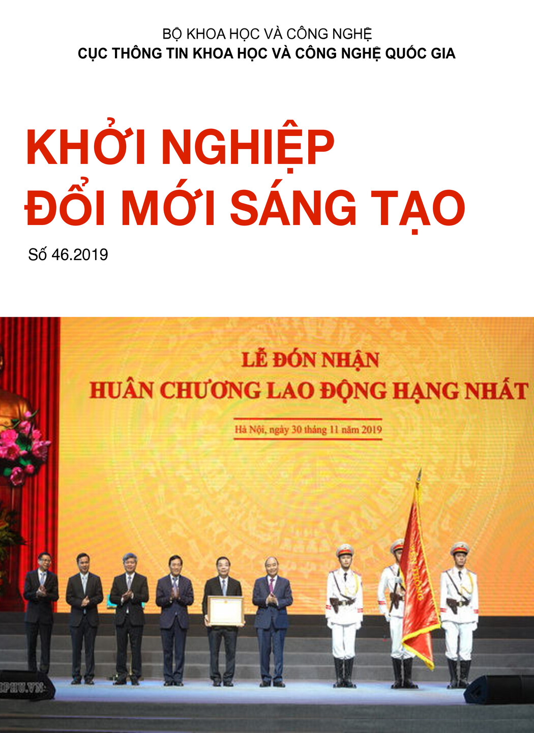 Khởi nghiệp đổi mới sáng tạo, số 46.2019