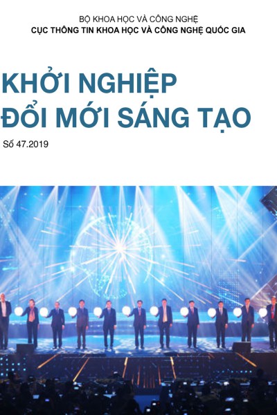 Khởi nghiệp đổi mới sáng tạo, số 47.2019