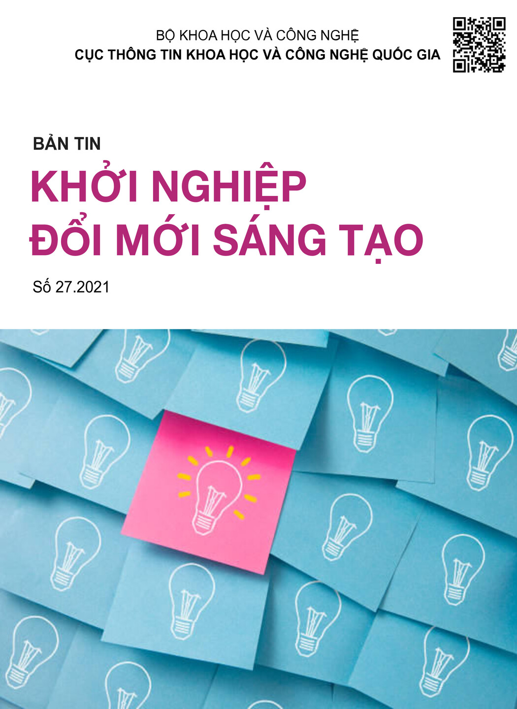 Khởi nghiệp đổi mới sáng tạo, số 27.2021