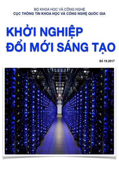 Khởi nghiệp đổi mới sáng tạo, số 18.2017