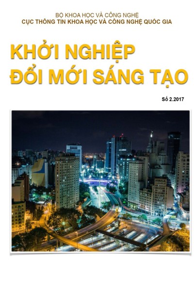 Khởi nghiệp đổi mới sáng tạo, số 2.2017