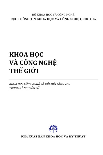 2019: Khoa học và công nghệ thế giới - KHCN và đổi mới sáng tạo trong kỷ nguyên số