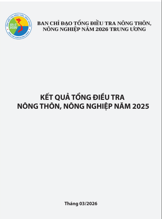 Kết quả tổng điều tra nông thôn, nông nghiệp năm 2025