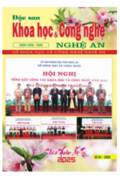 Đặc san KH&CN Nghệ An số 1/2025