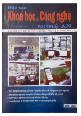 Đặc san KH&CN Nghệ An số 5/2025
