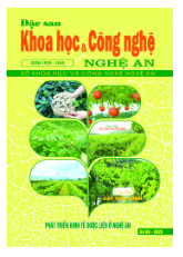 Đặc san Khoa học & Công nghệ Nghệ An số 6/2025