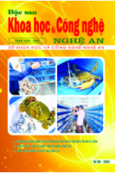 Đặc san Khoa học & Công nghệ Nghệ An số 8/2025