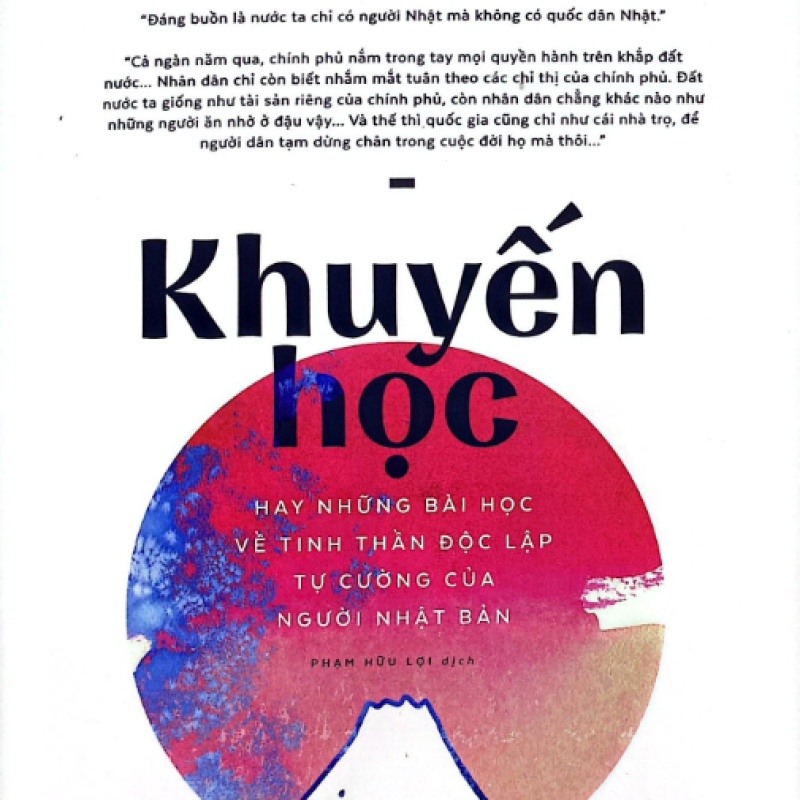 Khuyến Học – Ngọn đuốc khai sáng của nước Nhật thời Duy Tân