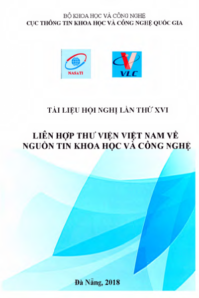 Tài liệu Hội nghị Liên hiệp Thư viện Việt Nam 2018