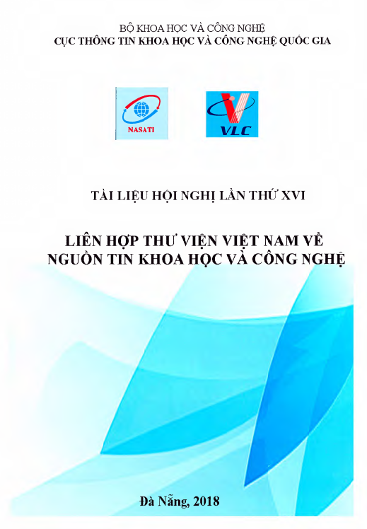 Tài liệu Hội nghị Liên hiệp Thư viện Việt Nam 2018