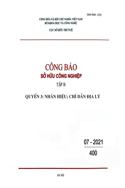 Số 400 - Tập B - Quyển 3: Nhãn hiệu; Chỉ dẫn địa lý