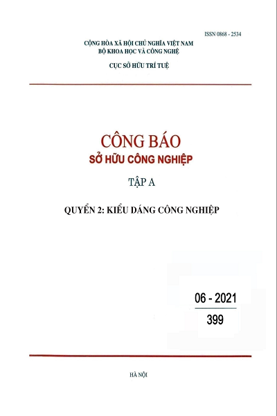 Số 399 - Tập A - Quyển 2: Kiểu dáng công nghiệp