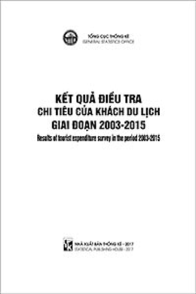 Kết quả điều tra chi tiêu của khách du lịch giai đoạn 2003-2015