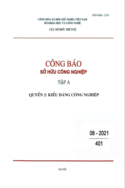 Số 401 - Tập A - Quyển 2: Kiểu dáng công nghiệp