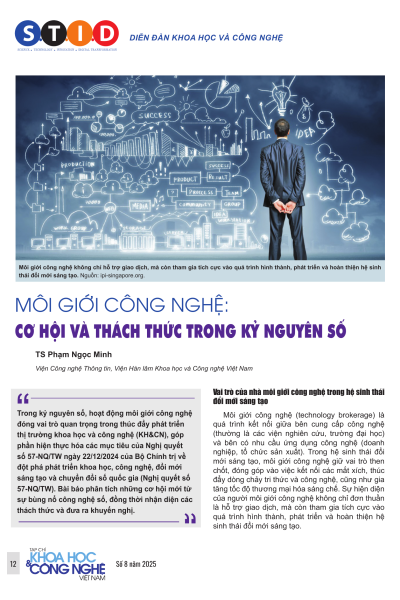 Môi giới công nghệ: Cơ hội và thách thức trong kỷ nguyên số