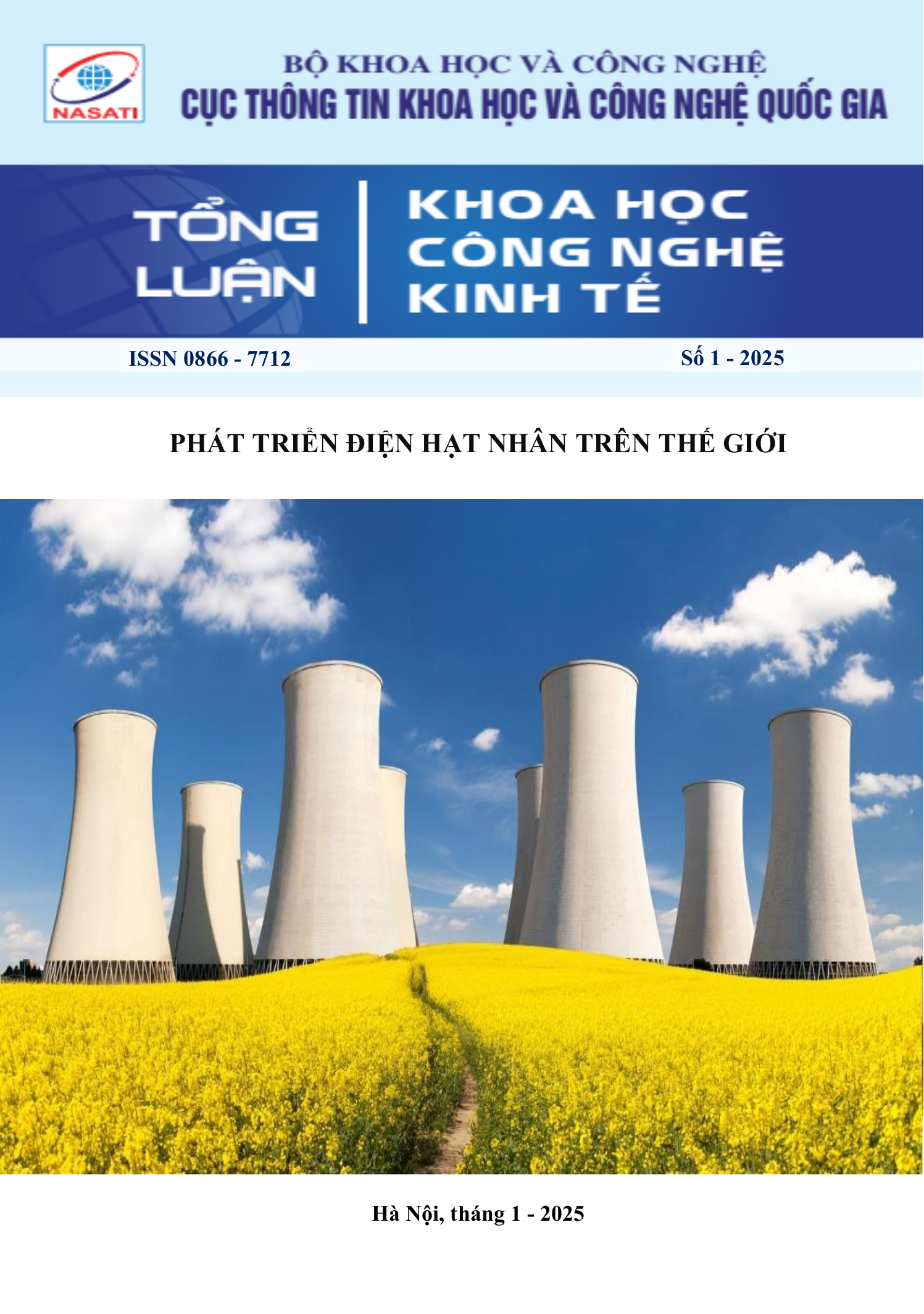 Tổng luận Khoa học và Công nghệ 2025 - Số 01
