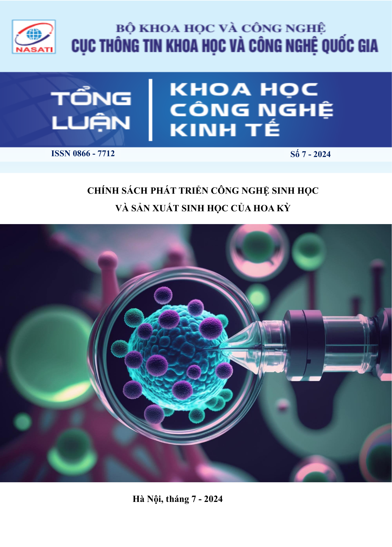 Tổng luận Khoa học và Công nghệ 2024 - Số 07