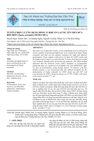 Bước đầu xây dựng bộ kit phát hiện sự lẫn tạp DNA một số loại thịt trong thực phẩm chay