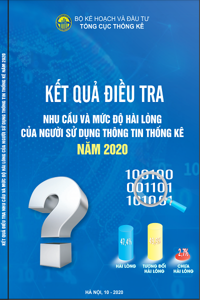 Kết quả điều tra Nhu cầu và mức độ hài lòng của người sử dụng thông tin thống kê năm 2020