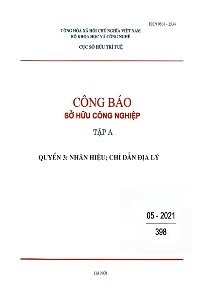 Số 398 - Tập A - Quyển 3: Nhãn hiệu; Chỉ dẫn địa lý