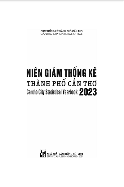 Niên Giám Thống Kê thành phố Cần Thơ năm 2023