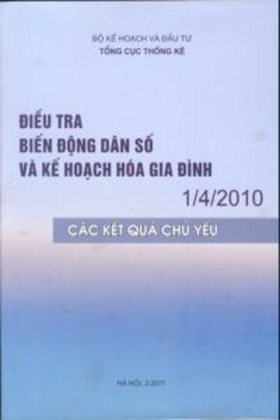 Điều tra biến động dân số và kế hoạch hóa gia đình 1/4/2010 - Các kết quả chủ yếu