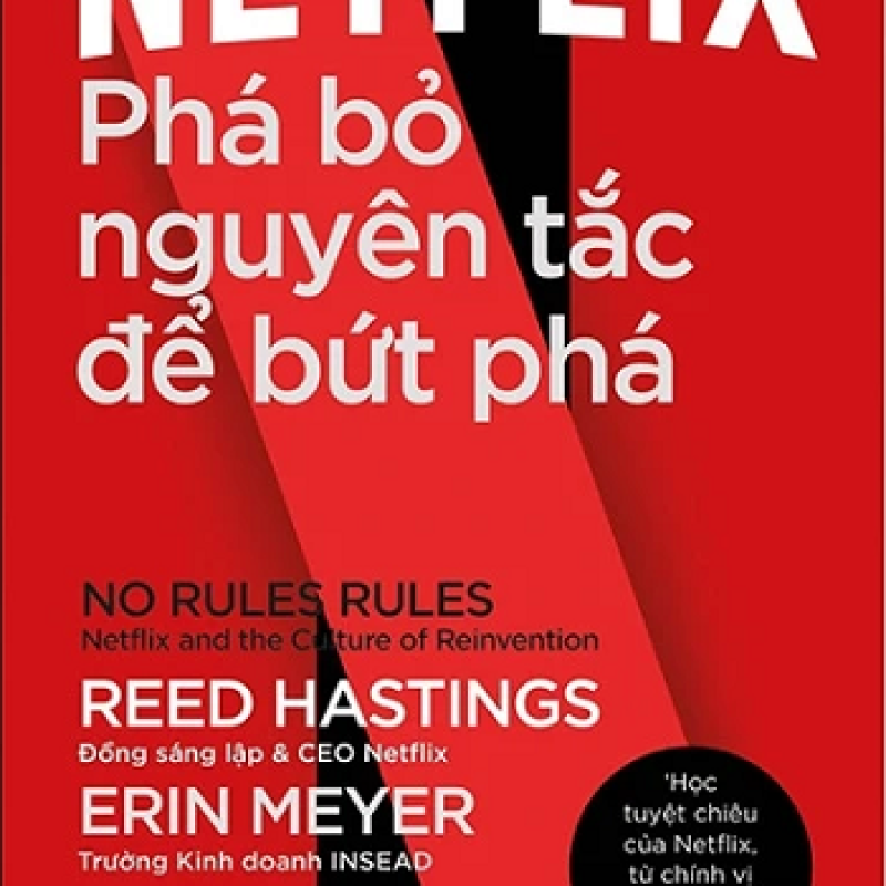 Netflix: Phá Bỏ Nguyên Tắc Để Bứt Phá - No Rules Rules: Netflix And The Culture Of Reinvention