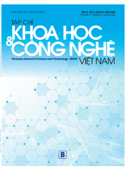 Tạp chí KH&CN Việt Nam 2025 - Số 8