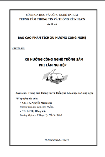 Xu hướng công nghệ trồng sâm phi lâm nghiệp